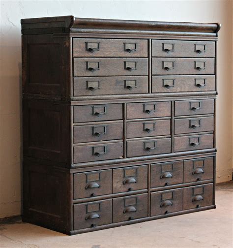 vintage storage cabinet with drawers